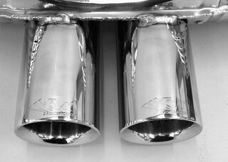 Sport Exhaust System 987.2 Boxster - Brombacher Edition - Sound Version - 200 Cell Cats - 3.5" Tips