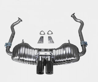 Schalldämpfer "Brombacher"  987 Boxster Endrohr 2x90mm, TÜV