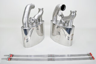 Klappen-Schalldämpfer "Brombacher" 993 Edelstahl