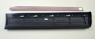 955,957 strip door rear left prime coated (aluminium packet)