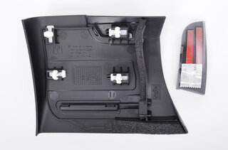 Abdeckung Kotflügel rechts , Grundiert