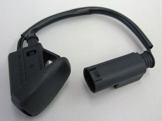 Scheibenwaschdüse schwarz