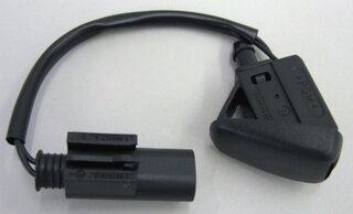 Scheibenwaschdüse schwarz