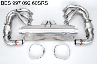 Ligne éch."Brombacher" 997GT3/RS (spagettis, cata 200 cel.,silencieux central, sorties style RSR)