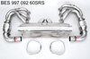 Ligne éch."Brombacher" 997GT3/RS (spagettis, cata 200 cel.,silencieux central, sorties style RSR)