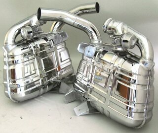 Valved Sport Muffler Set 996.1 and 996.2 - Brombacher Edition