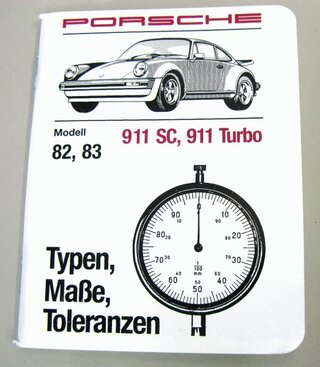 Tech Spec. Book 911/930 82-83 german