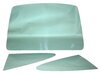 Rear & Quarter Polycarbonate Lightweight Window Set 964 / 993 Coupe - 3 mm - Green - For OEM Seals