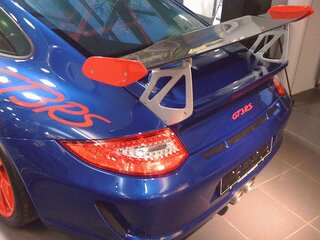 Rear Decklid and Wing 997.1 / 997.2 - 997.2 GT3 Rennsport Tribute - Composite with Carbon Wing