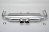 Race Center Muffler + Elbows 997.1 GT3 Cup / Cup S - Stainless Steel - Dual 3" (76 mm) Slash Cut Tip