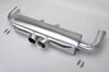 Race Center Muffler + Elbows 997.1 GT3 Cup / Cup S - Stainless Steel - Dual 3" (76 mm) Slash Cut Tip