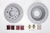 Bremsenservice-Kit komplett - HA 911 69-83 Sport (mit gelochten Bremsscheiben+EBC "Redstuff" )