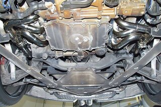 Long Tube Sport Header Set 987.1 Cayman / Boxster - For Brombacher Muffler - 200 Cell HJS HF Cats