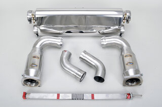 Race Exhaust System 997.2 Turbo / Turbo S - Brombacher Edition - Catalytic Bypass