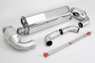 Street Exhaust System 997.2 Turbo / Turbo S - Brombacher Edition - 200 Cell Sport Cats