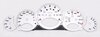 FVD Brombacher Instrument Face Set 997.2 - Silver - PDK - KPH - 330 KPH
