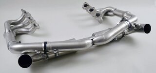 Race Exhaust System 997.2 - Catalytic Bypass + Tips
