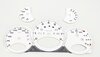 Fonds compteurs blanc 997-2 bte manuelle Km/h