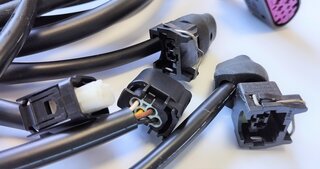 Elektriksatz Umbau 997.1 auf 997.2 LED Zusatzscheinwerfer