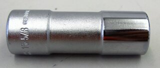 Magnetischer Zündkerzenschlüssel 3/8", Schlüsselweite 16mm, Länge 64mm