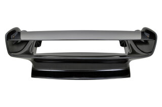 Rear Deck Lid Spoiler 993 - 993 GT2 Style - GRP - With Polished Carbon Wing (adjustable) - OEM