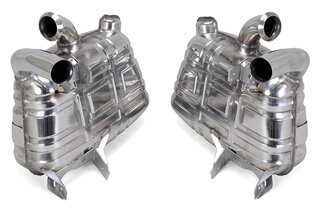 Performance Muffler Set 996.1 and 996.2 - Brombacher Edition - Street Sound - With TÜV Certification