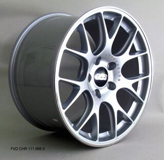 Rim BBS CH-R  11x19 ET 56 brilliant silver 11,9Kg (26 lbs)