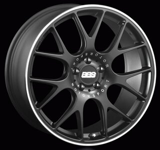 11x19 ET 56 Felge BBS CH-R schwarz 11,9Kg