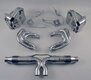 Exhaust System 997.2 GT3 10- "Brombacher" (Sound Version), Stainless, 200 Cell Cats, Dual Tips