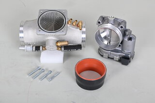 Competition Plenum 996 Turbo / S / X50 / GT2 - Includes Plenum + Throttle Body - 74 mm