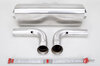 Silencieux sport "Brombacher" 2010 997 GT3 inox  (export)