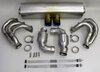 Abgasanlage "Brombacher" TITAN, 200Zeller, 2x90mm Endrohr Export (997 GT3 10- )