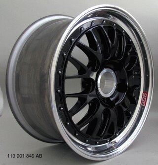 Rim BBS Motorsport 9x18 ET 49 forged alustar black matt