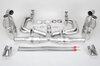 Abgasanlage "Brombacher Race" 993, 100 Zeller, 2x Endrohr oval Export Edelstahl