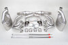 Abgasanlage "Brombacher Race" 993, 100 Zeller, 2x Endrohr oval Export Edelstahl