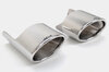 Abgasanlage "Brombacher Race" 993, 100 Zeller, 2x Endrohr oval Export Edelstahl