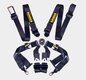 Schroth 6 point belt Profi 2x2 , FIA , Modell 996/997 -  BLACK -  "Hans" specific  (2"/2" inch belt)