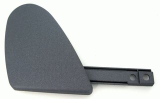 Abdeckkappe Sitzschiene - Granitgrau - Rechts