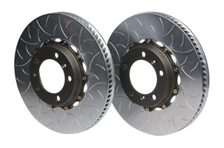 380x34 2-Piece Type III 2-piece floating rotor (Set of 2) Front