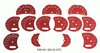 FVD Brombacher Instrument Face Set 996 GT2 - Guards Red - With Tach Logo