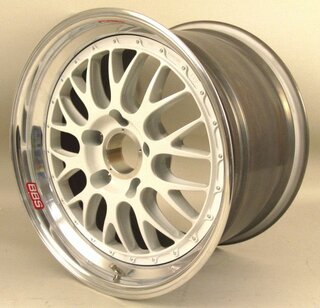 Rim BBS E88 Motorsport 12x18 ET 62 - ALU center forged and CNC machined -  White