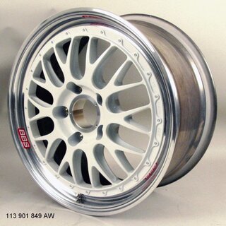 Rim BBS Motorsport 9x18 ET 49 forged alustar white