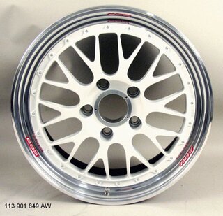 Rim BBS Motorsport 9x18 ET 49 forged alustar white