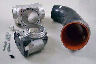 IPD Ansaugstutzen mit 74mm Drosselklappe 987.1 Boxster S 3.2 05' - 06'