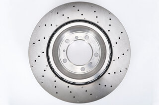 Brake disk rear left 997 GT3 RS 10-, 350x28mm (steelbrake)