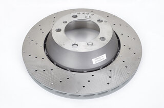 Brake disk rear left 997 GT3 RS 10-, 350x28mm (steelbrake)