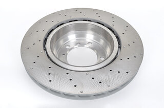 Brake disk rear left 997 GT3 RS 10-, 350x28mm (steelbrake)