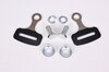 Schroth Schraubbeschlag Set für 3" Gurtband B 23 C (2) mit 7/16" Schrauben, Feder- u. Kombischeiben