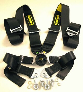 Schroth 4-Punktgurt rechts schwarz Clubman II ASM