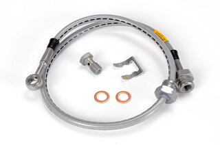 Brembo-Sport System GT (6-Kolben) 355x32mm, VA geschlitzte Scheiben, Bremssattel rot